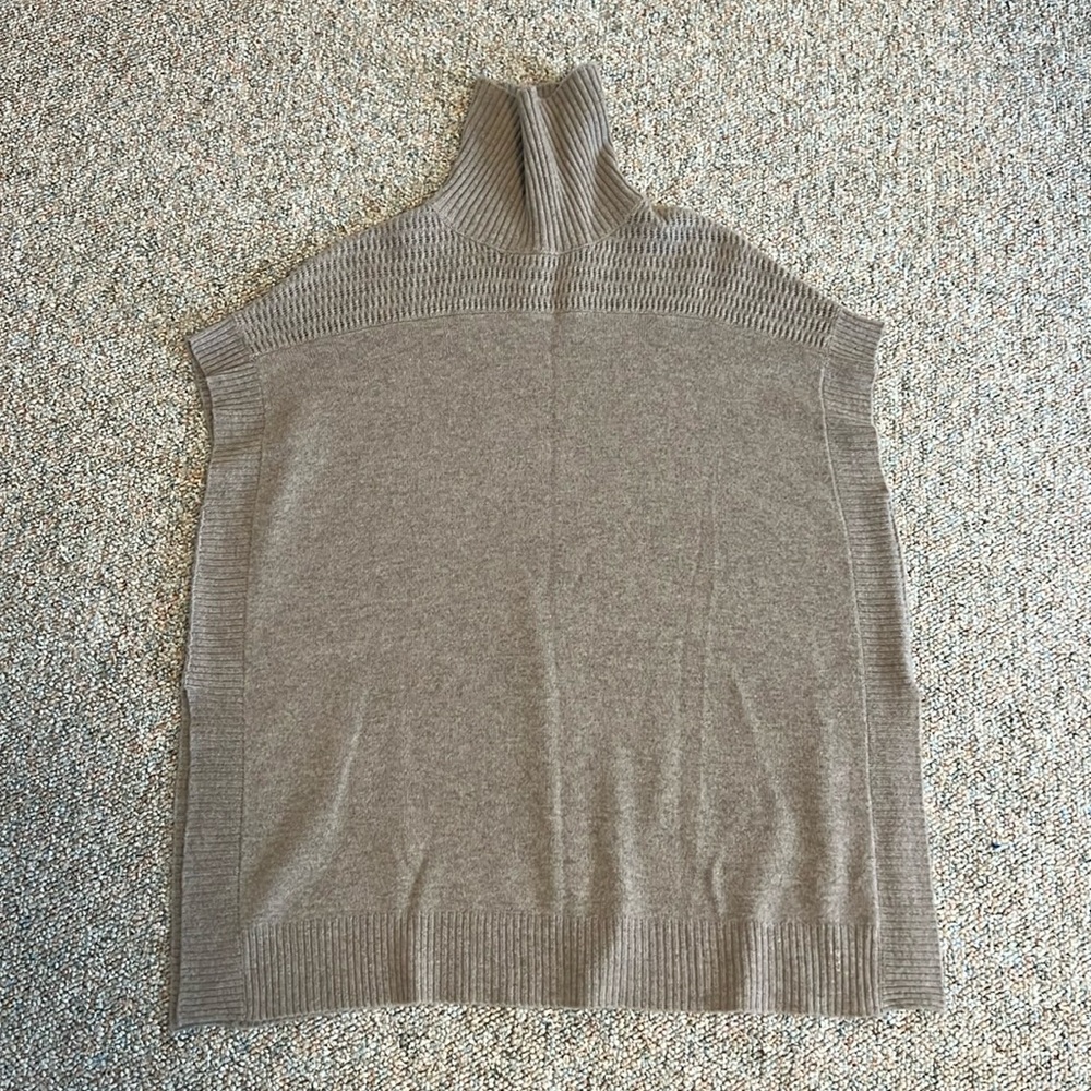 Velvet Cashmere oversized turtleneck sweater